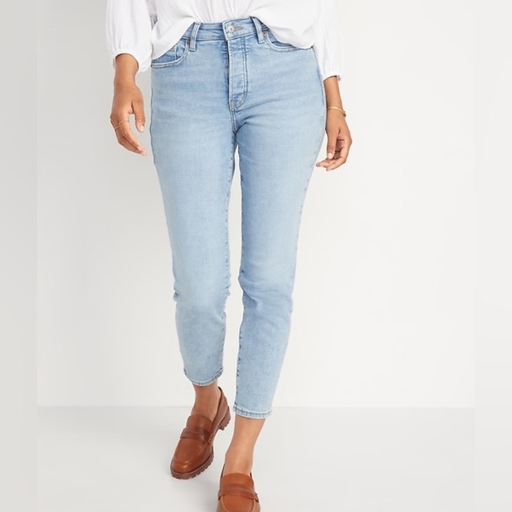 Women’s High-Waisted OG Straight Jeans, 18 LONG